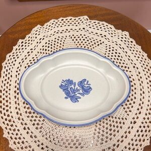 Pfaltzgraff Yorktowne Stoneware Relish Dish